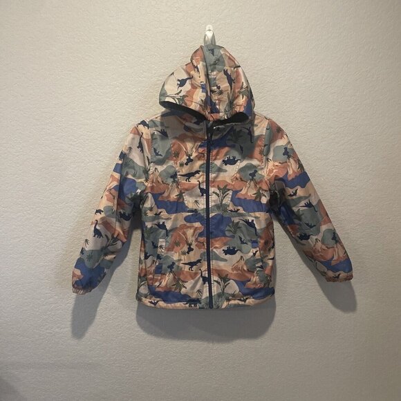 Carter's Boys Classic & Unique Camo rain coat jacket size 8 Dinosaurs - Picture 2 of 10